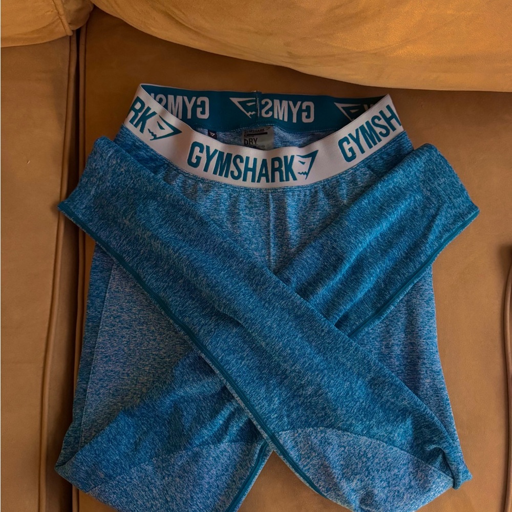 Gymshark flex blue leggings medium